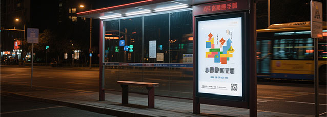 夜间亮灯